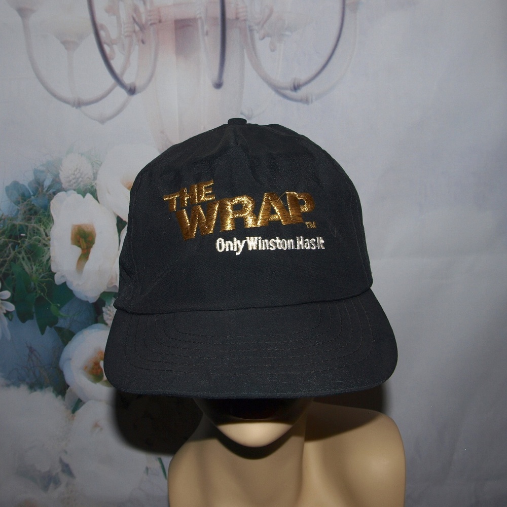 Winston the Wrap Hat The Wrap Only Winston Has it Baseball Cap Collectible